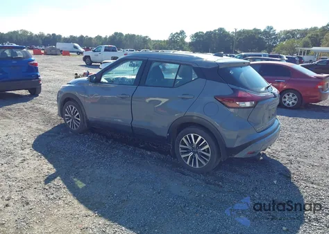 2022 Nissan Kicks Sv Xtronic Cvt из США, поврежденный, VIN 3N1CP5CV2NL495893